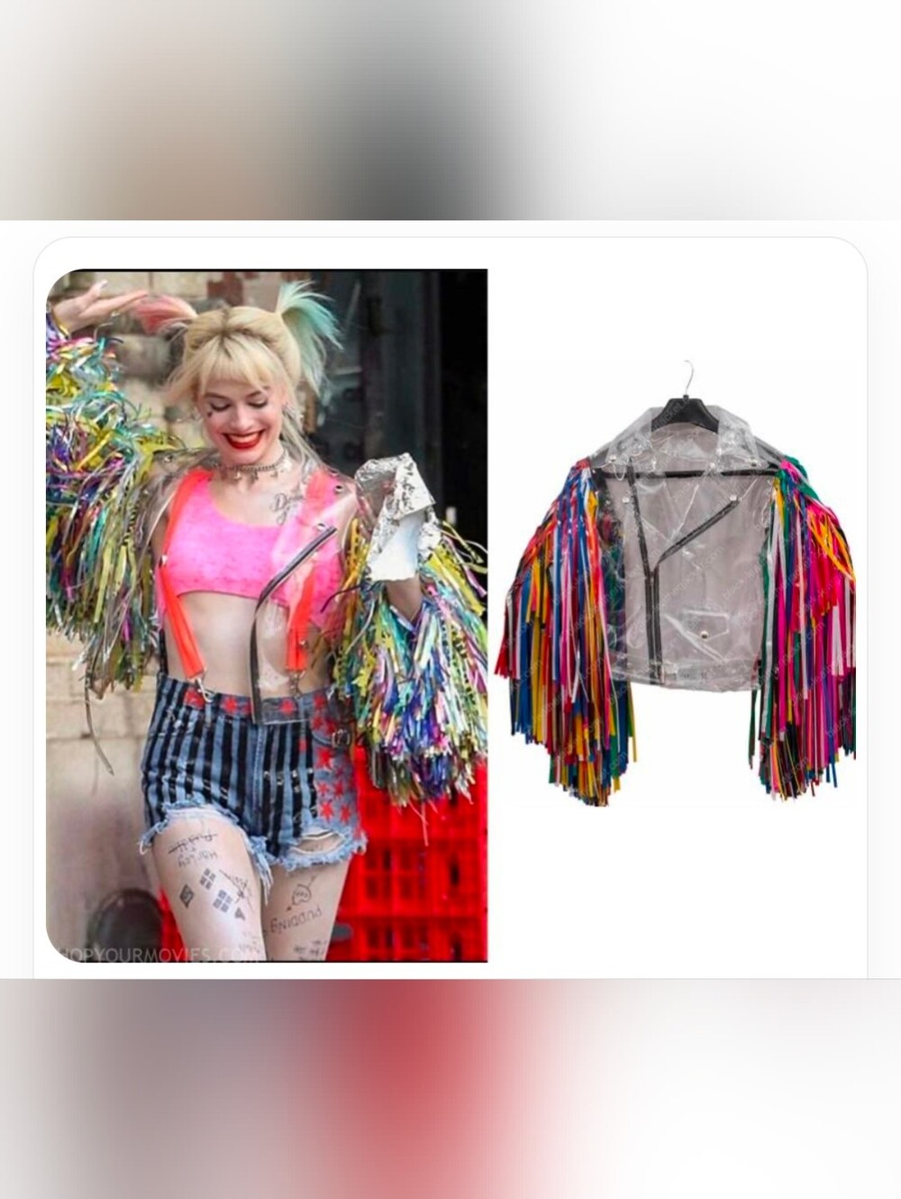 Harley Quinn Cosplay Jacket